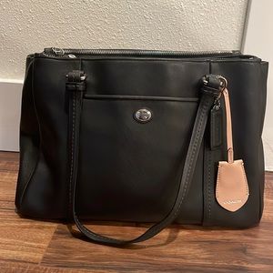 Coach Black Leather Purse